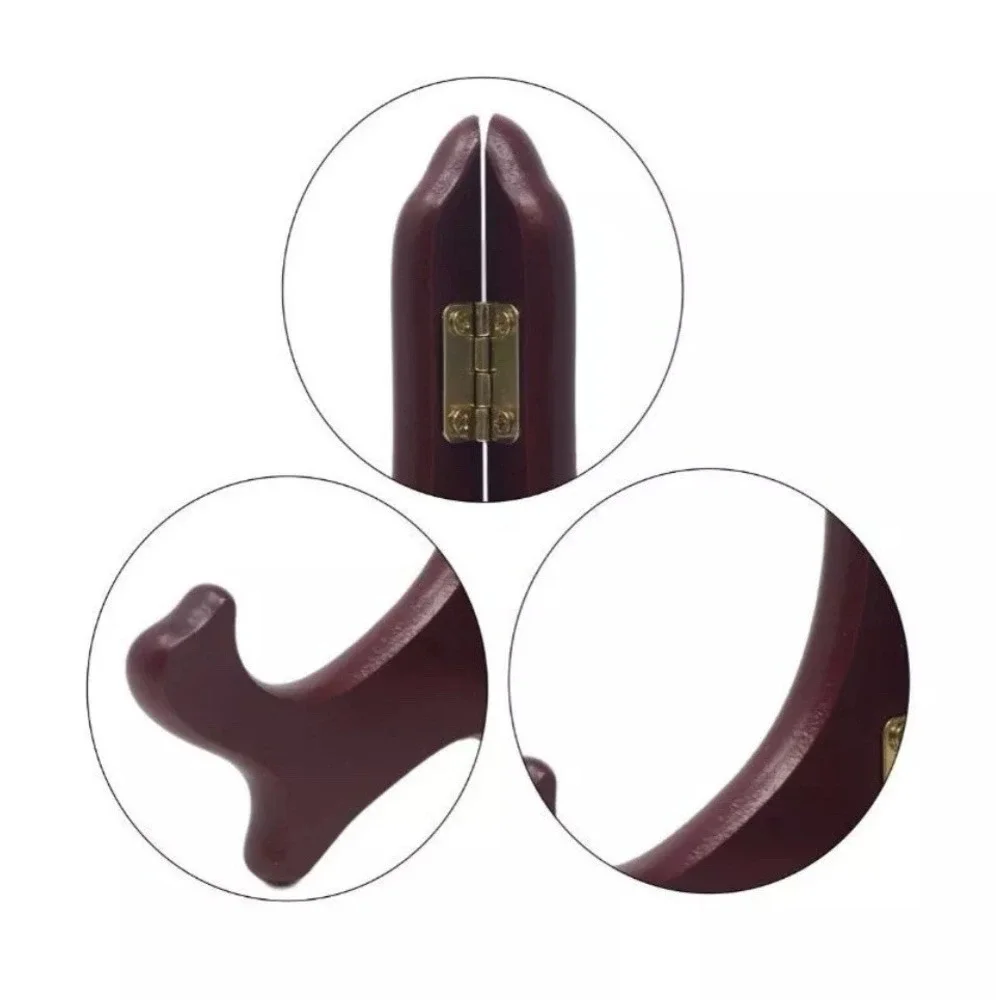 Banberry Designs Mahogany Red Wooden Easels, Folding Display Stand - 4 PACK NEW‎
